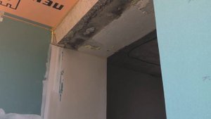 Откосы из гипсокартона на балконе