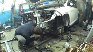 Кузовной ремонт Lexus rx 4 поколения 2 часть #garage880#lexus rx#кузовнойремонт