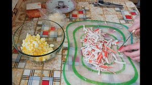 БОЖЕСТВЕННЫЙ САЛАТ ИЗ КРАБОВЫХ ПАЛОЧЕК И МОРКОВИ ПО-КОРЕЙСКИ. ПЕРВЫЙ НОВОГОДНИЙ РЕЦЕПТ. СОХРАНЯЙТЕ.