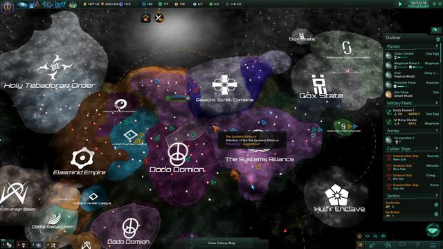 Let's play Stellaris Coop - Dodo Dominion - 12 смотреть онлайн