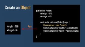 Create an Object (Basic Java Programming 12)