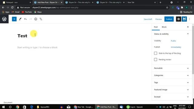Neve theme Installation on live server || layout settings of neve theme , WordPress post grid layou