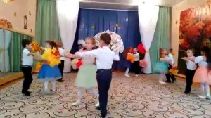 Солнышко, МДОУ Колобок, осенний вальс, современный эстрадный танец,5 7 лет, Климова Е А