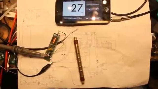 geigerbot and SBM20 Geiger tube. Счётчик гейгера для iPhone за два часа.