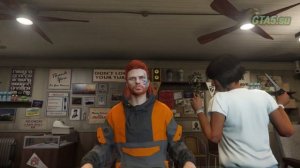 Пришёл к парикмахеру за новым образом и изменил стиль персонажа в GTA Online Получился Акакий 2023