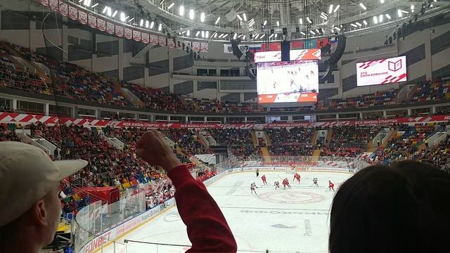 А первым будет Спартак. ХК Спартак Москва - ХК Локомотив Ярославль 02.10.2023
