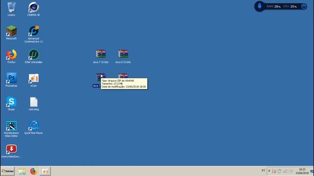 COMO INSTALAR JAVA 7 / 8 32 E 64 BITS (ATUALIZADO) смотреть онлайн