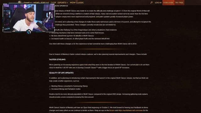 WoW Classic Plus CONFIRMED, Season of Mastery Coming Soon... смотреть онлайн