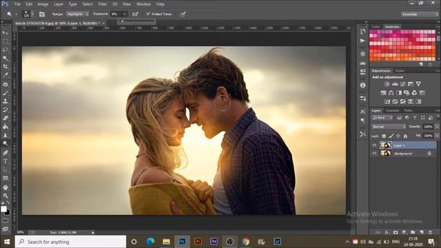 How to use Dodge & Burn Photoshop Tool THE RIGHT WAY! Photoshop training for Photographers смотреть онлайн