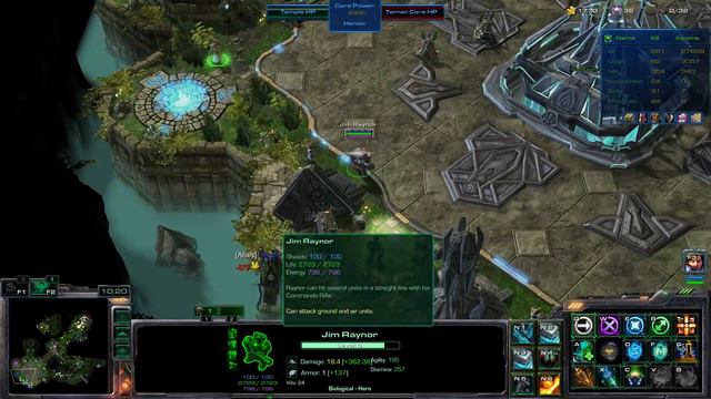 4K60FPS 🌌 Starcraft II 👾 #256 - Arcade - Transpace Fortress 2 - I played this years ago смотреть онлайн