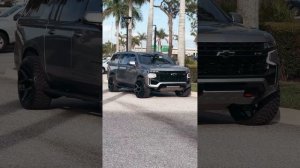 CHEVROLET SUBURBAN 4PLAY WHEELS 4P06 RIMS 24X12 33X12.5X24 RBP TIRES STOCK SUSPENSION