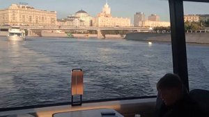 Речной трамвай в Москве реке