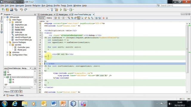 V22 JSP example смотреть онлайн