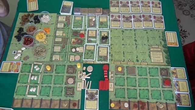 Агрикола - играем в настольную игру, board game Agricola смотреть онлайн