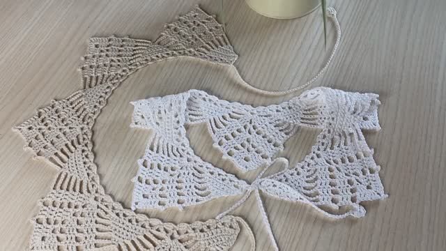 Воротничок ДЕТСКИЙ крючком. смотреть онлайн