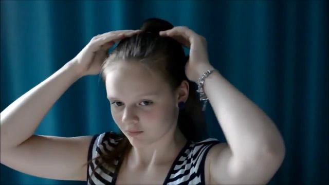 ✹Пучок на длинные волосы✹✹✹ смотреть онлайн