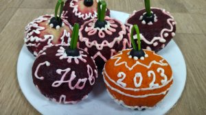 Сельдь в ёлочной игрушке( сельдь под шубой) Вы ещё успеете его сделать