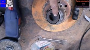 Минитрактор переломка 4х4 своими руками  изготовление кардана.