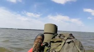 Сплав в одиночку на надувной лодке иволга