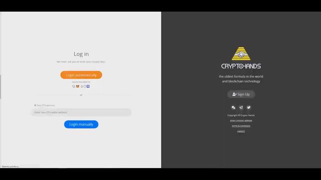 Cryptohands  Презентация на английском языке смотреть онлайн