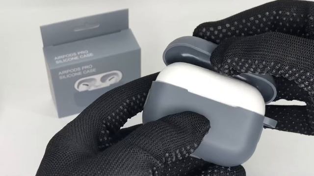 Силиконовый чехол для Apple AirPods PRO с карабином смотреть онлайн