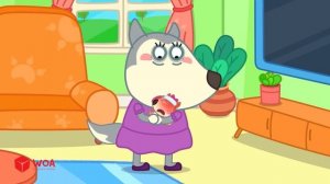 Lucy, Wolfoo ve Anneni Bırakma! Wolfoo Hastaneye Gitti ? Çocuklar İçin Çizgi Filmler ? Wolfoo Türkç