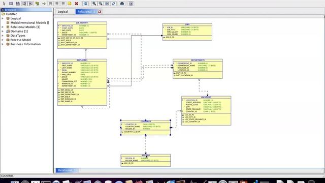 Oracle SQL Developer Data Modeler reverse engineering YouTube смотреть онлайн
