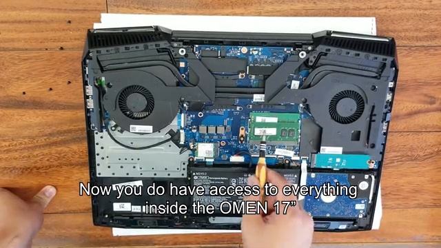 HP Omen 17 2018/17 Disassembly | Hard Drive, Memory, Battery Upgrade & Replacement смотреть онлайн
