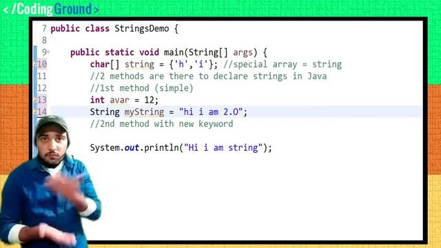 What is String in Java with Example | String Program in Java