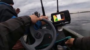 Моторная лодка Кайман 350 + мотор Тохатсу 18 + эхолот Garmin Striker 5 CV Plus