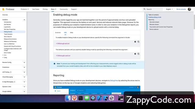 Prevent Firebase Events While Testing on iOS смотреть онлайн