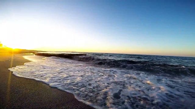 Сказочно красивое Море Греции, о.Крит | Шум волн |Relax на берегу моря | белый галечный пляж
