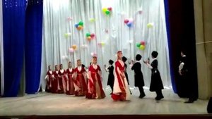 Образцовый ансамбль народного танца" Асса " обновленный танец "Абзех"