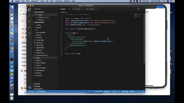 #41 React Native Firebase Tutorial For Beginners | Part 1