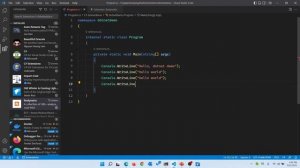 How to setup Visual Studio Code for Dotnet development