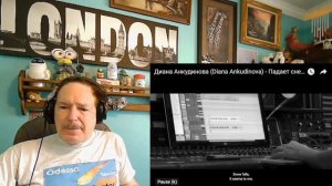Диана Анкудинова (Diana Ankudinova) - Падает снег (Snow Falls),  A Layman's Reaction