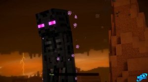 Minecraft Story Mode Season 2 Episode 4 Giant Enderman Boss Fight