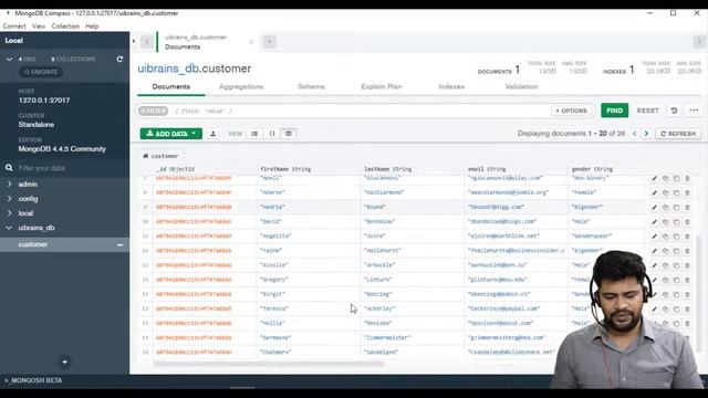 24 Mongo DB Compass Installation & Usage | REST API with Node & TypeScript | UiBrains смотреть онлайн