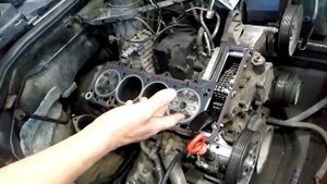 "ГТ" Mercedes (W210) Двиг.ОМ 604 - 2.2d. Работа с ГБЦ, установка, запуск!