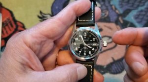 How to operate a Hamilton Automatic Khaki Field Watch