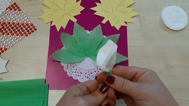 Красивая Открытка на день учителя. Простые поделки своими руками. DIY смотреть онлайн