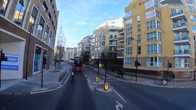 [4K] London 🇬🇧 bus ride double decker full Route 188 Greenwich to Russell Square | London traffic