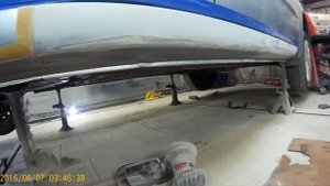 рихтовка порога спотером   Датсун он до