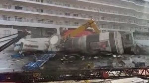 Падение спутника на подъемник