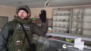 Разграбленные магазины в поселке Талаковка