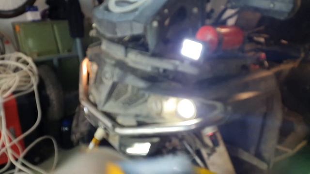 лампы led вместо штатных галогеновых у квадра cfmoto смотреть онлайн
