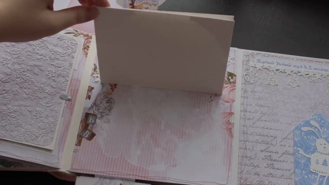 Скрапбукинг.Большой набор для малышки Катюши...mp4 смотреть онлайн