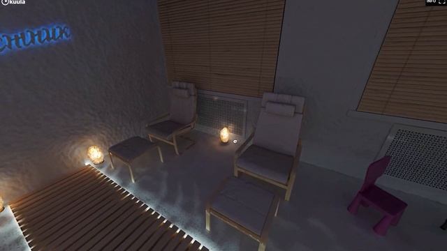 Дизайн-проект для соляной комнаты в санатории "Буревестник" смотреть онлайн