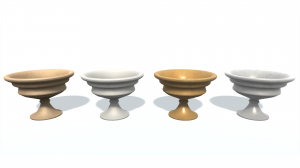 3D model. Flowerpot A. Вазон, клумба.