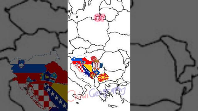 Yugoslavia #country #geography #chiwi #history #war #edit #capcut #educational #countryballs